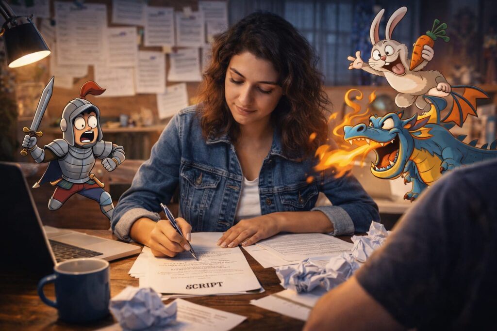 Animation Film Script Writing Services